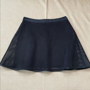 Romeo & Juliet Couture Black Mesh Lined Skirt